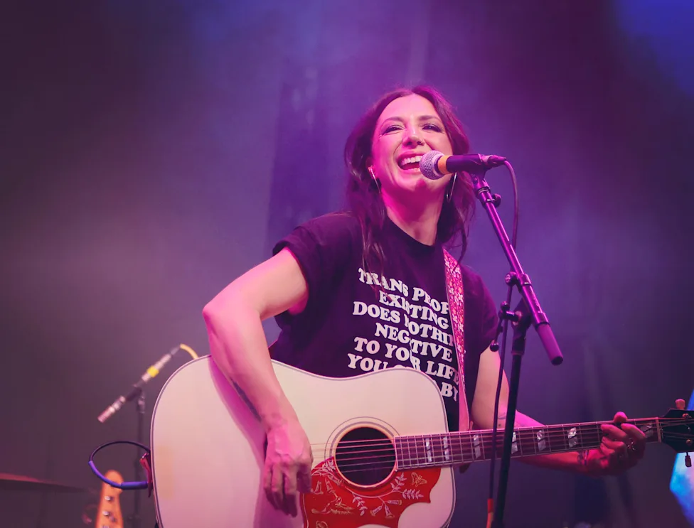 Michelle Branch performing on tour